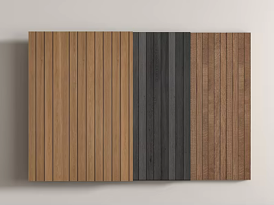 Wood Flooring Samples With Different Colors And Textures 3d model
