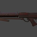 Explosive carbine 3d model