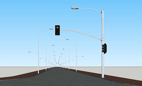 STYLE STREET LIGHT 3d model