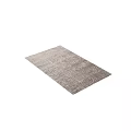 Elegant Square Carpet With Intricate Neutral Tone Pattern For Modern Home Decor