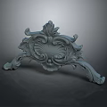 Classical Intricate Carved Decorative Furniture Leg For Daily Necessities With Ornate Scroll Patterns