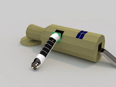 Modern Amusement Equipment 3d model