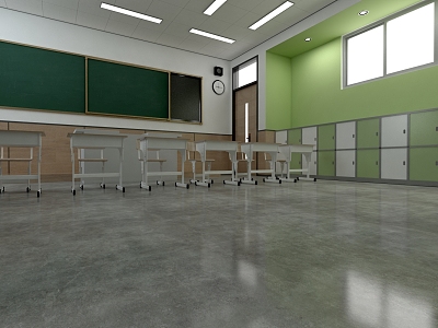 modern classroom model