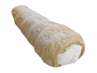 Croissant sandwich snack food 3d model Croissant sandwich snack food 3d model