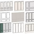Various Interior Door Panels With Different Designs And Color Options For Home Decor