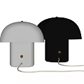 Zara Home Table Lamp Fabric Table Lamp Pottery Pot Table Lamp Decorative Table Lamp 3d model