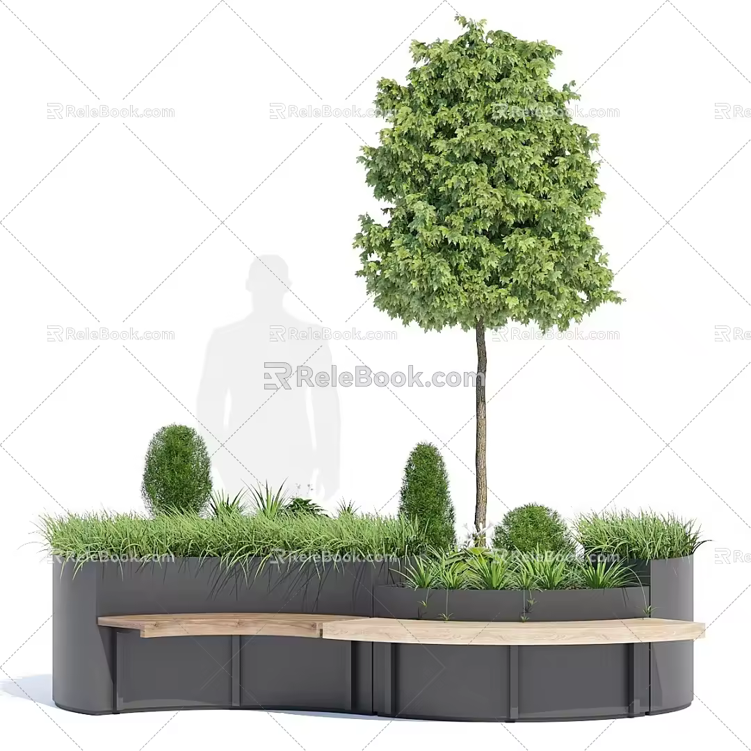 Tree Pool 3d model