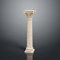 Columns Stone Columns Stone Columns Old Columns Roman Columns Roman Columns Classical Columns Greek Columns 3d model