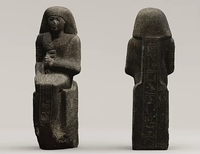 Antique Stone Relics 3d model