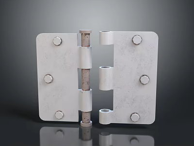 Stainless Steel Heavy Duty Door Hinge For Hardware Tools And Home Improvement 3d model