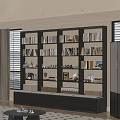 Modern Bookshelf Design With Multiple Shelves Books Decorative Items And Storage Solutions