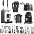 SMEG Kitchen Appliances Including Coffee Machine Kettle Mixer And Stylish Modern Design