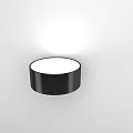 Downlight Spotlight Black Round Modern LED Ceiling Lighting Fixture With Bright Illumination