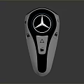 Smart Mercedes Logo Key Fob With Functional Buttons And Modern Design