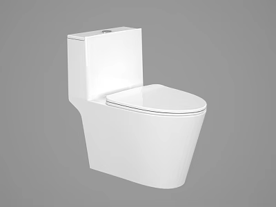 Modern toilet 3d model