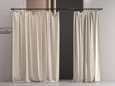 Roman Rod Curtain model