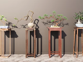 New Chinese Flower 3d model
