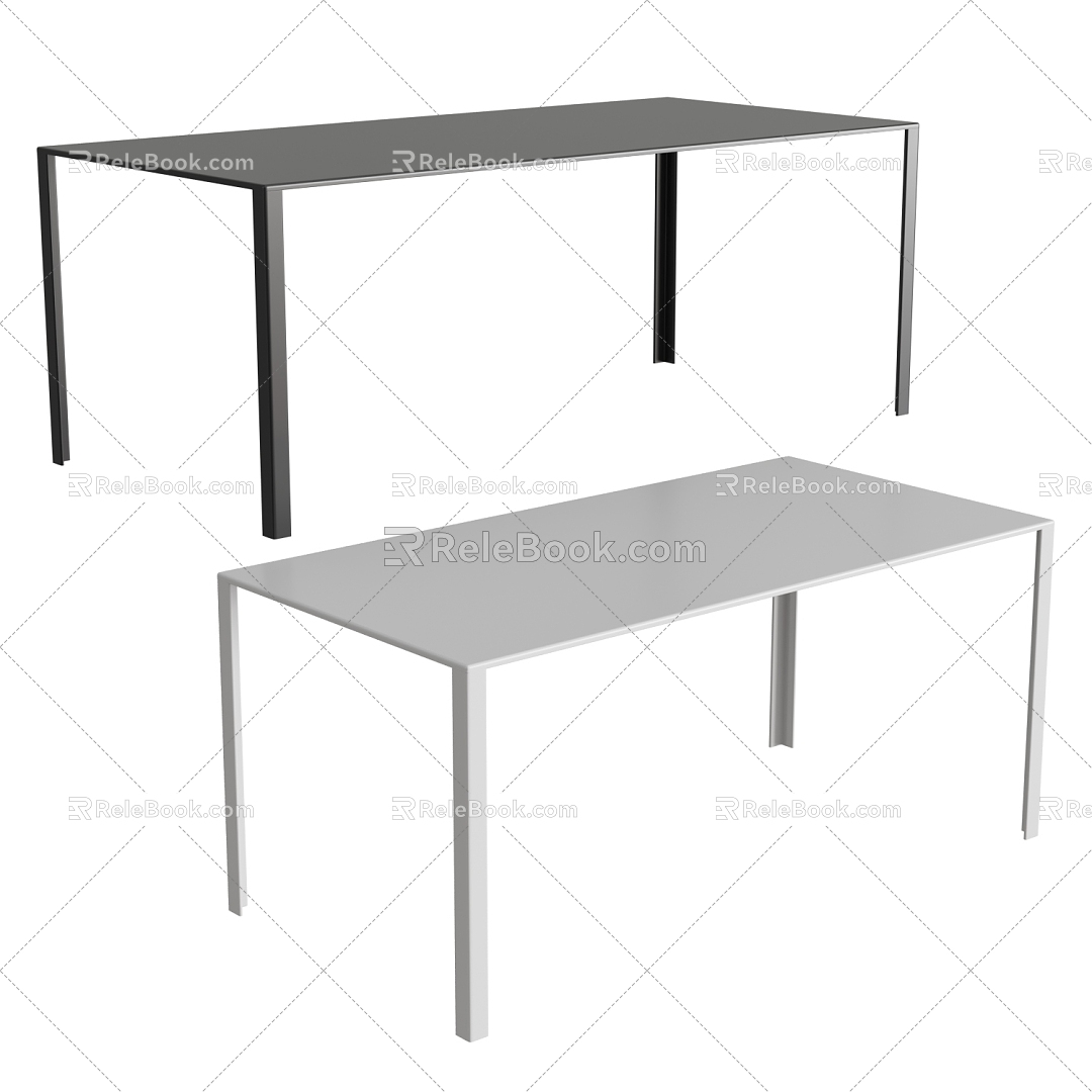 Table Dining Table Conference Table Desk 3d model