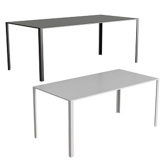 Table Dining Table Conference Table Desk 3d model