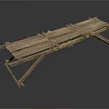Industrial Equipment Wooden Folding Workbench With Metal Frame For Industrial Use