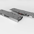 Sturdy Metal Drawer Slides for Furniture Hardware with Smooth Glide Mechanism