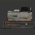 Practical Cash Register With Colorful Keyboard And Secure Drawer For Daily Use