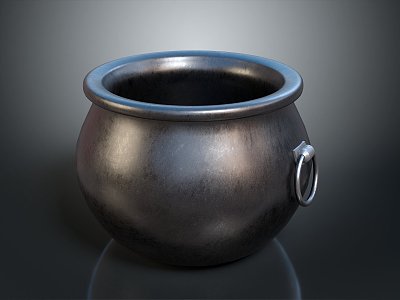 Jar Container Realistic 3d model