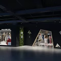 Modern Clothing Store Interior With Trendy Apparel Displays And Comfortable Seating Area