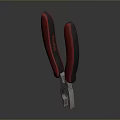Red And Black Handle Pliers As Essential Hand Tool For Repair Work