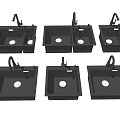 Black Kitchen Sinks With Faucet In Various Styles For Modern Kitchens