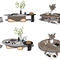 Nordic coffee table 3d model