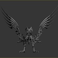 Monster Monster Monster Flying Monster Mountain Essence Alien Monster Alien Monster Monster Warrior 3d model