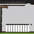 Modern dormitory building rescue team office residence dormitory equipment room with internal structure decoration layout container building mobile residence container worker dormitory office 3d model