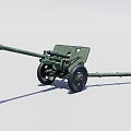 Soviet Artillery 3d model