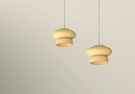 Modern chandelier 3d model