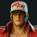 Modern game character King of Fighters 3d model