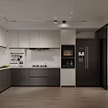 Modern Apartment Bedroom Interior With Minimalist Design And Large Windows