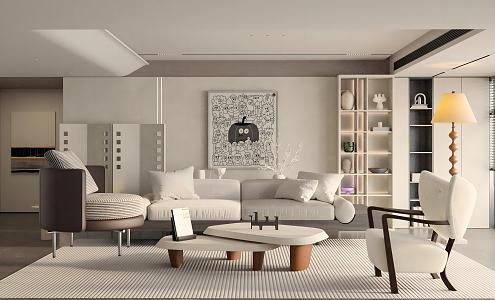 Living room 3d model