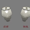 Illuminated Table Lamps Featuring Low Poly And High Poly Design Models