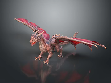 Modern Dinosaur Jurassic Western Dragon Pterosaur (ID:ggagh317990)