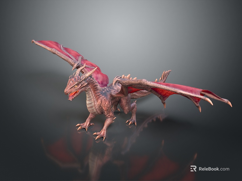 Modern Dinosaur Jurassic Western Dragon Pterosaur texture