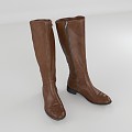 Modern Boots 3d model