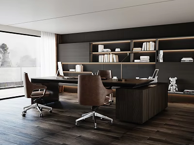 Modern Minotti Study 3d model