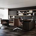 Modern Minotti Study 3d model