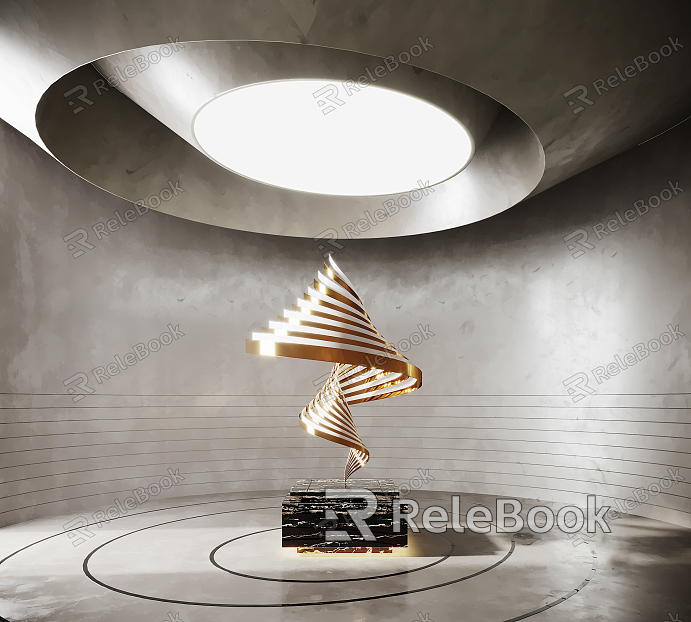 Light Luxury Sculpture Sculpture Ornaments model