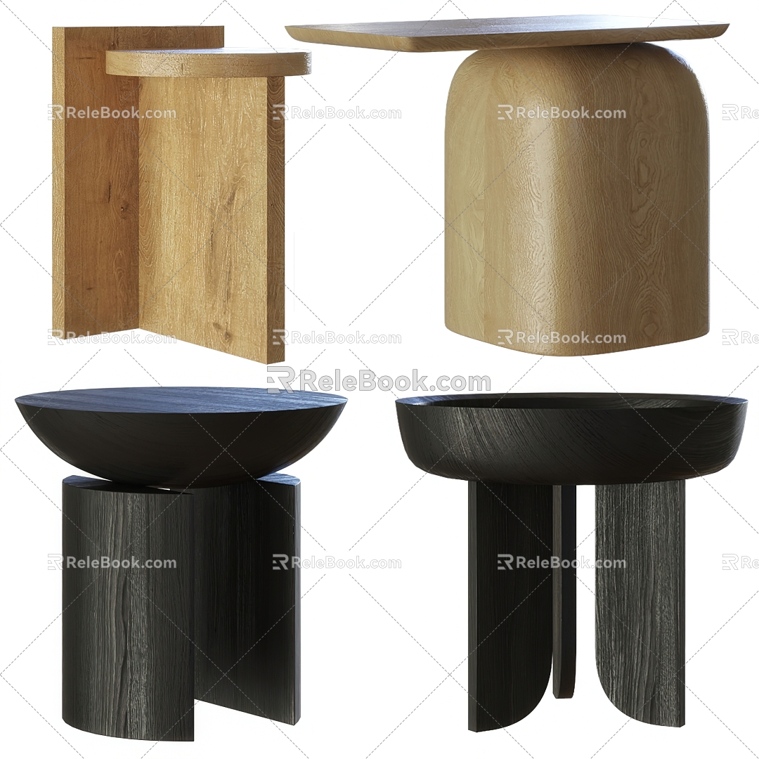 Coffee Table Coffee Table Side Table Combination Metal Coffee Table Round Coffee Table Metal Side Table Round Side Table 3d model