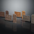 Rustic Wooden Garden Fence And Gate Designs For Outdoor Scenery With Various Styles