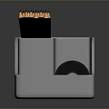 Modern Multi Compartment Desk Organizer With Pencils Tape And Small Stationery