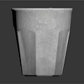 Refreshing Chilled Iced Drink In Metallic Cup With Ice Cubes
