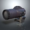 Infrared Steiner Laser Pistol Light Source Firearm Sight Firearm Device 3d model